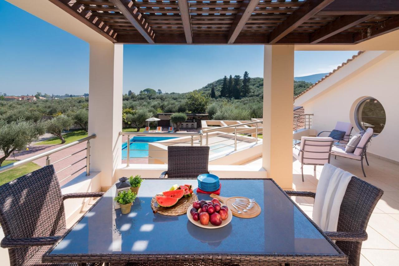 Astarte Villas - Istar Villa With Tennis Court Makhairádhon Екстериор снимка
