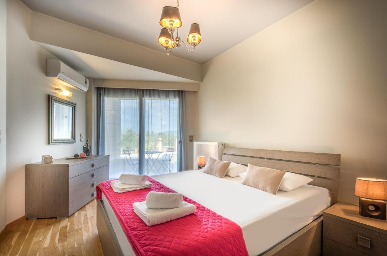 Astarte Villas - Istar Villa With Tennis Court Makhairádhon Екстериор снимка