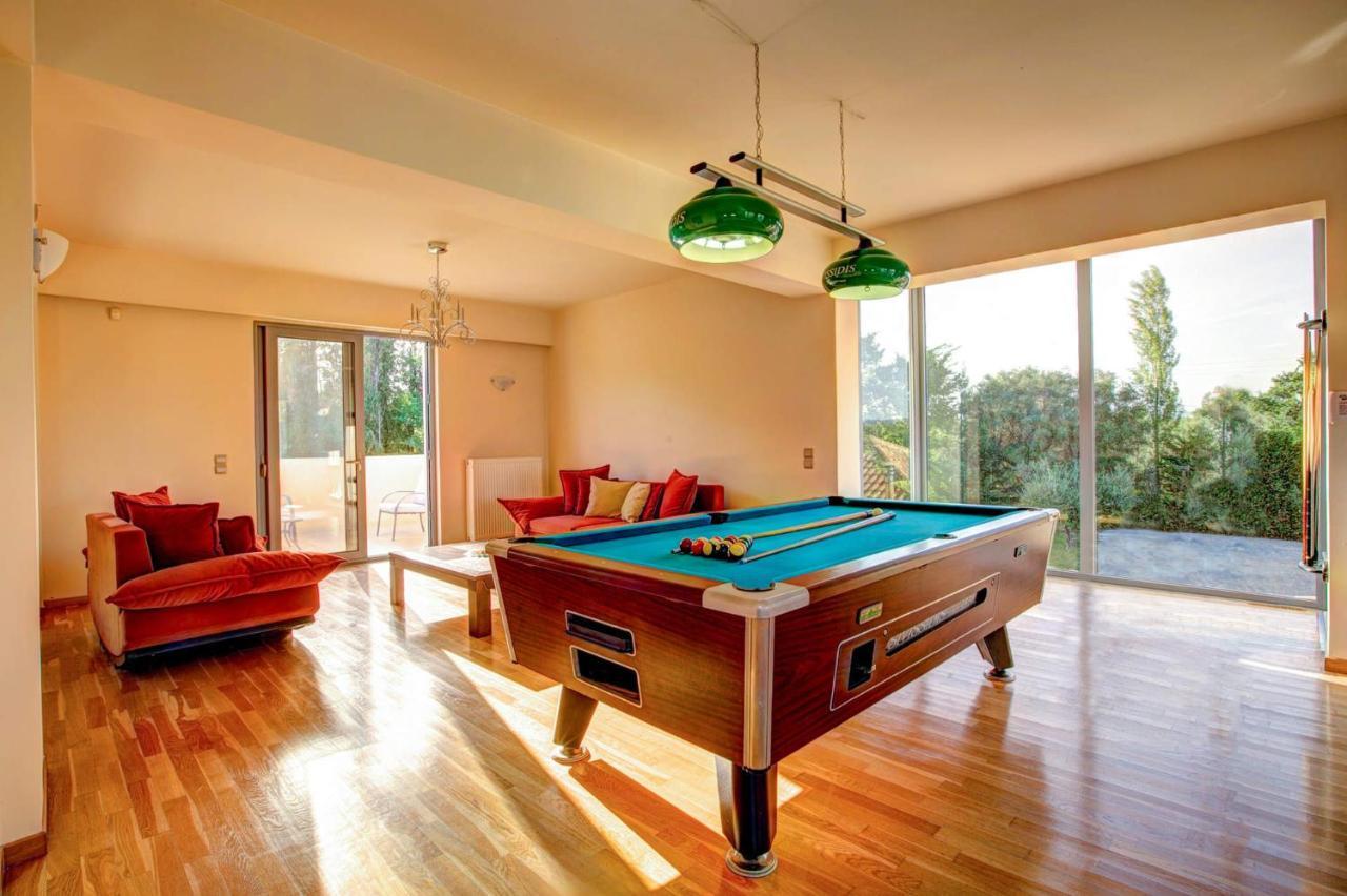 Astarte Villas - Istar Villa With Tennis Court Makhairádhon Екстериор снимка