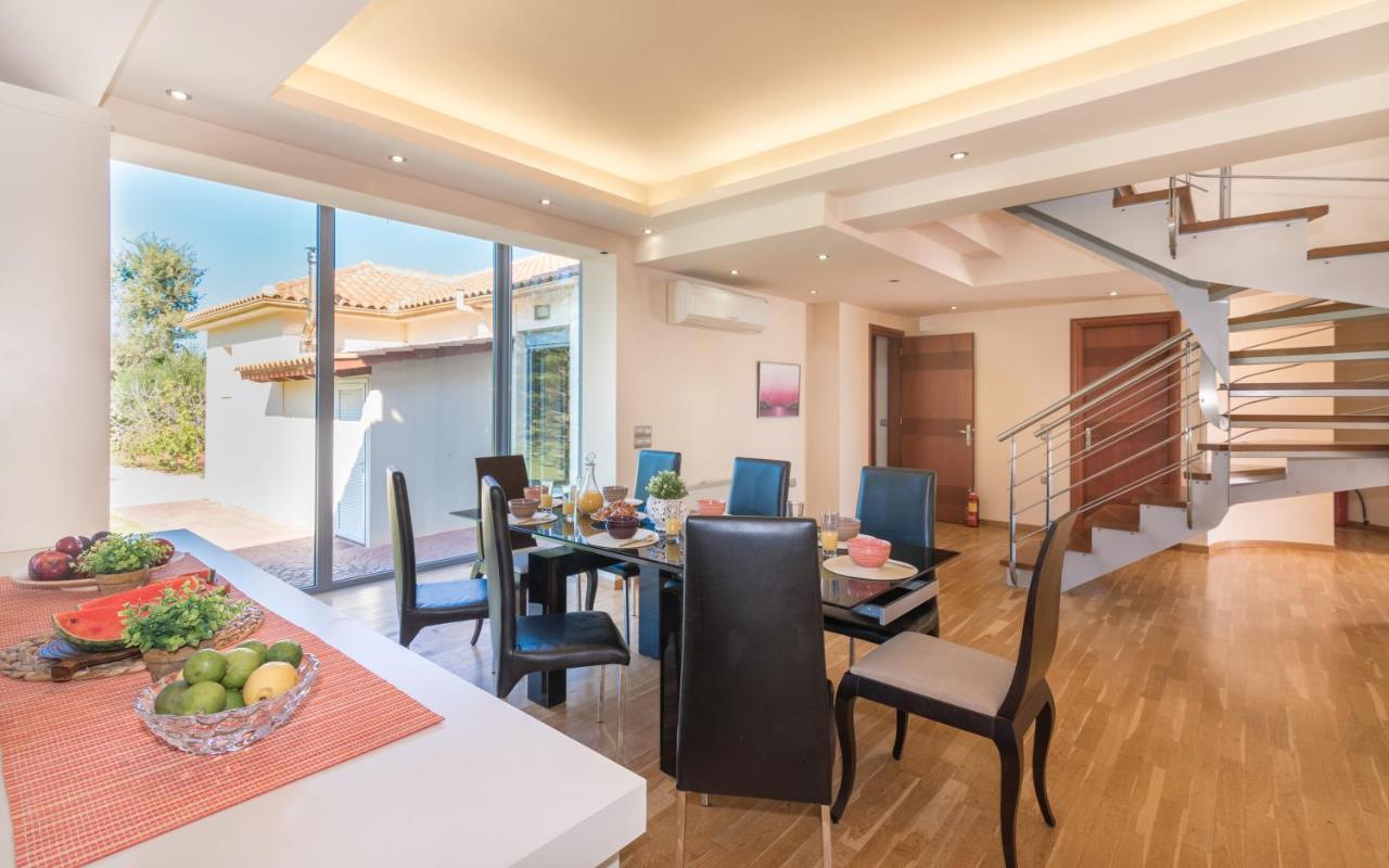Astarte Villas - Istar Villa With Tennis Court Makhairádhon Екстериор снимка