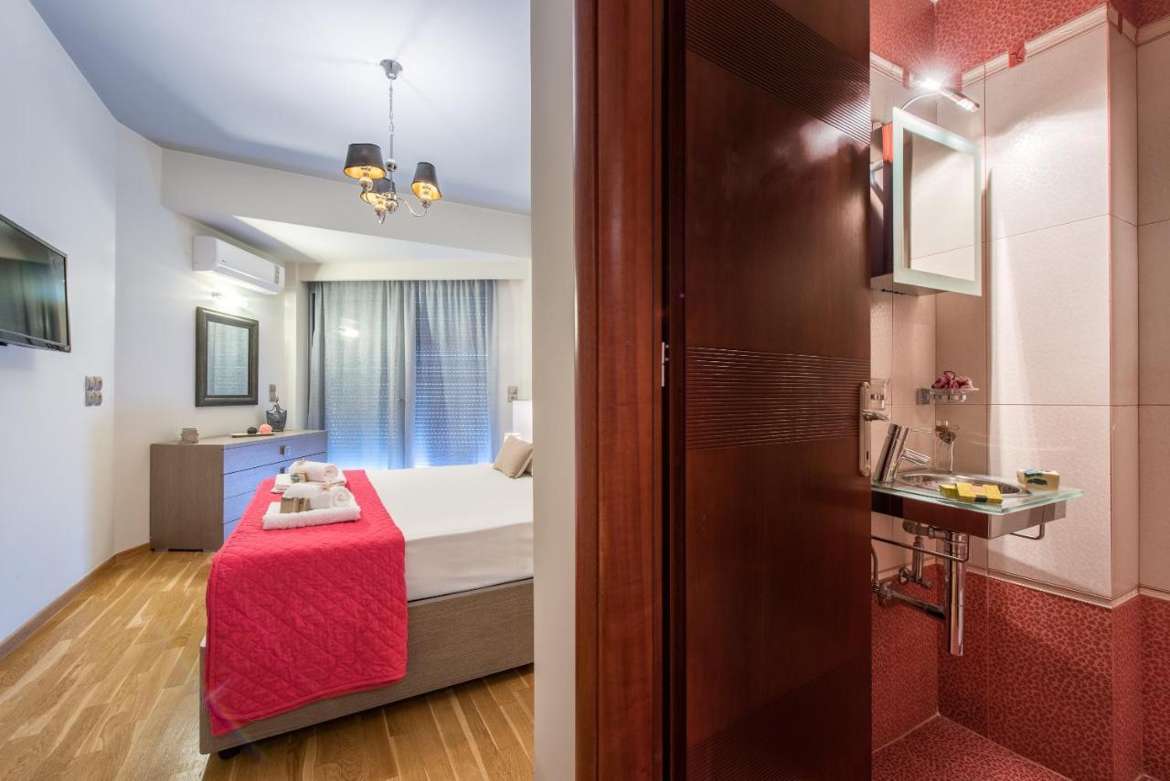Astarte Villas - Istar Villa With Tennis Court Makhairádhon Екстериор снимка
