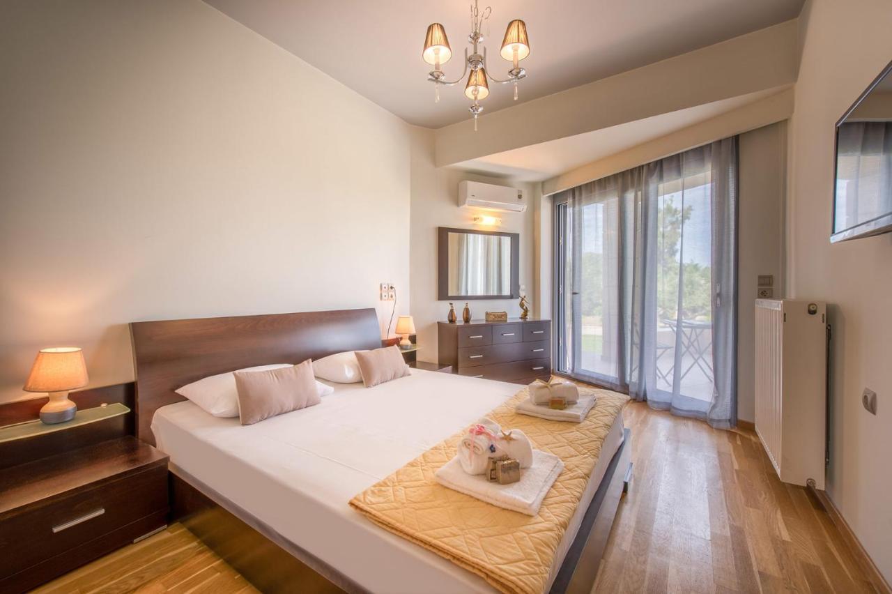 Astarte Villas - Istar Villa With Tennis Court Makhairádhon Екстериор снимка