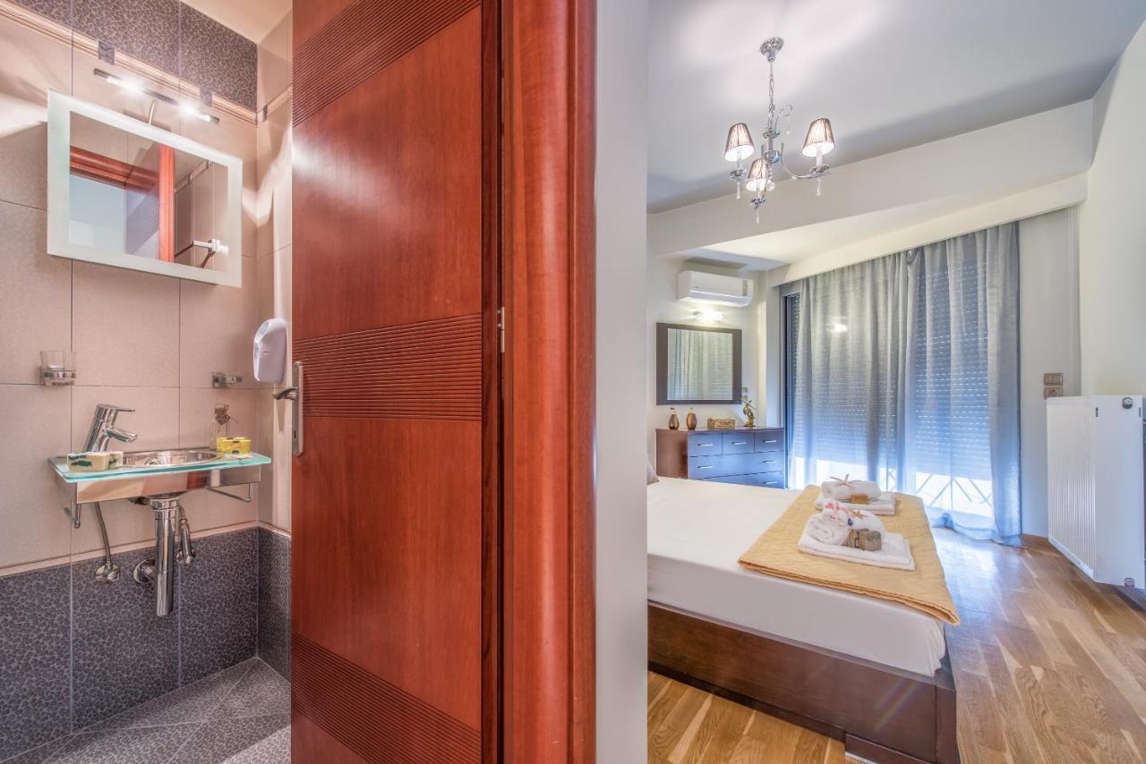 Astarte Villas - Istar Villa With Tennis Court Makhairádhon Екстериор снимка