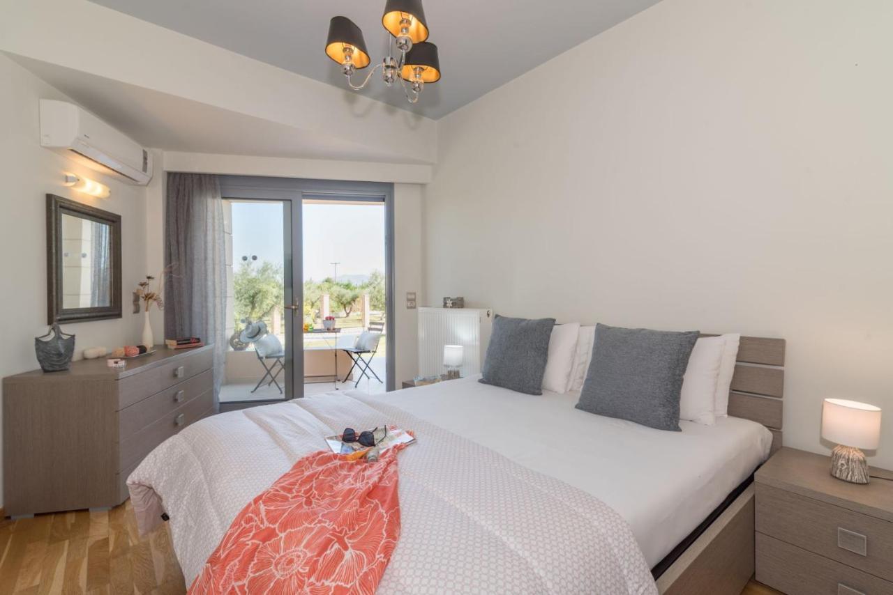 Astarte Villas - Istar Villa With Tennis Court Makhairádhon Екстериор снимка