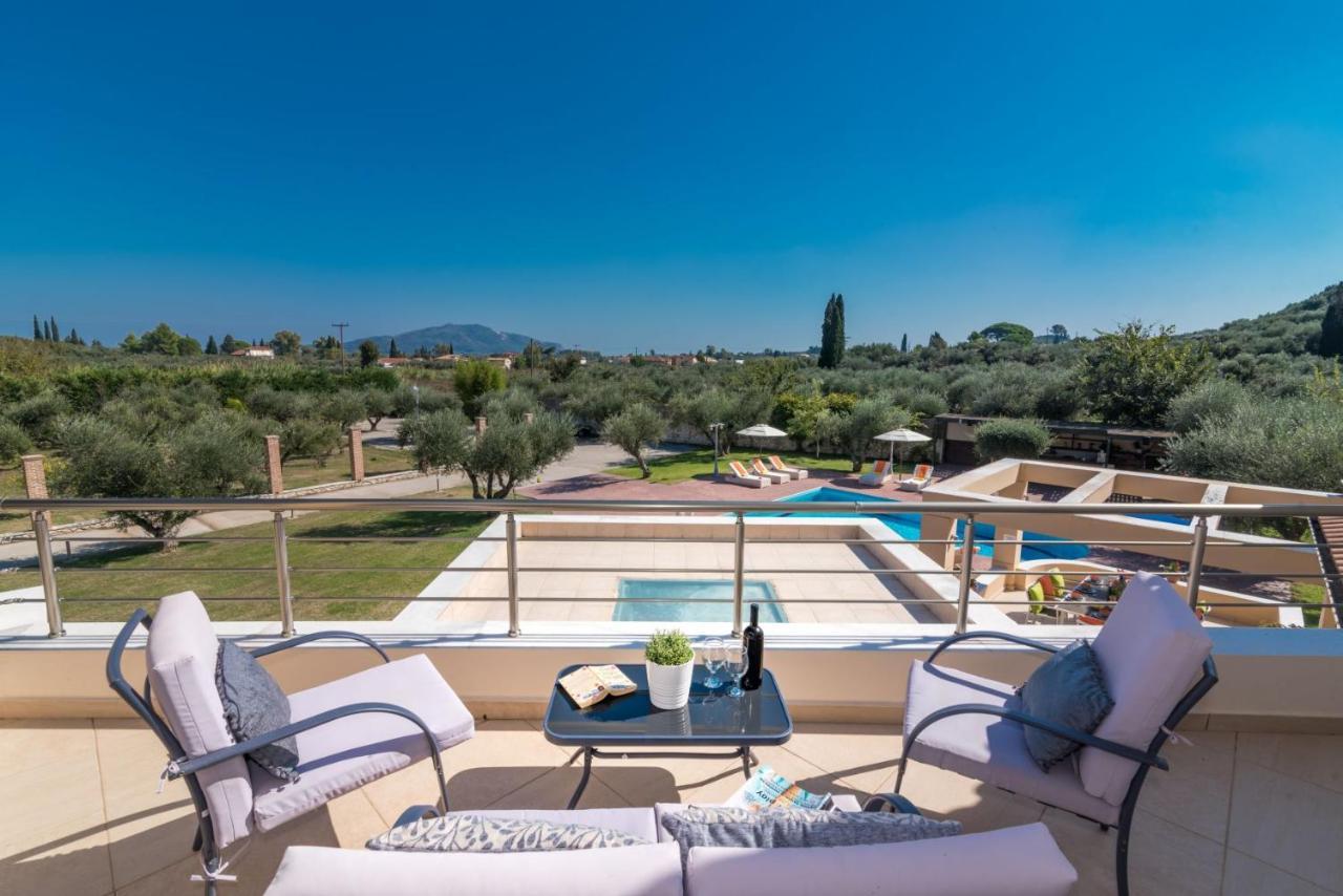 Astarte Villas - Istar Villa With Tennis Court Makhairádhon Екстериор снимка