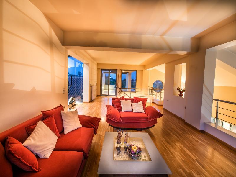 Astarte Villas - Istar Villa With Tennis Court Makhairádhon Екстериор снимка